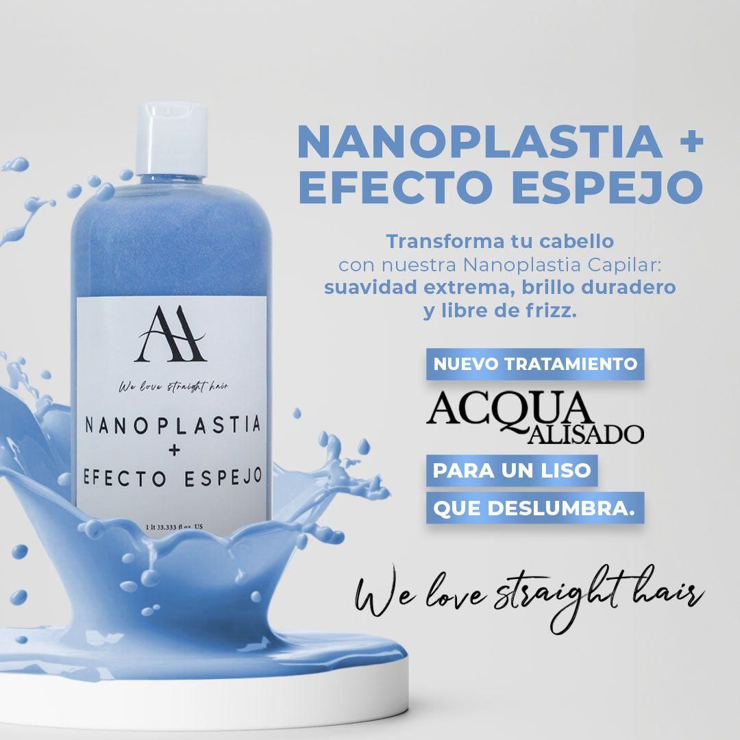 Tratamiento Nanoplastia Acquaalisado - Brillo y Suavidad Natural