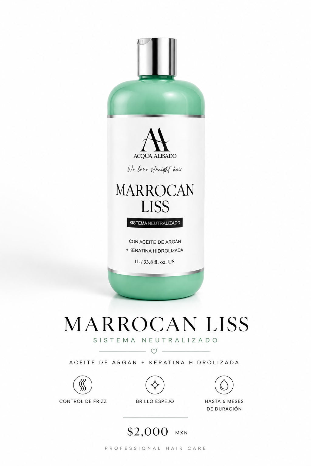 MARROCAN LISS – Sistema Neutralizado con Aceite de Argán