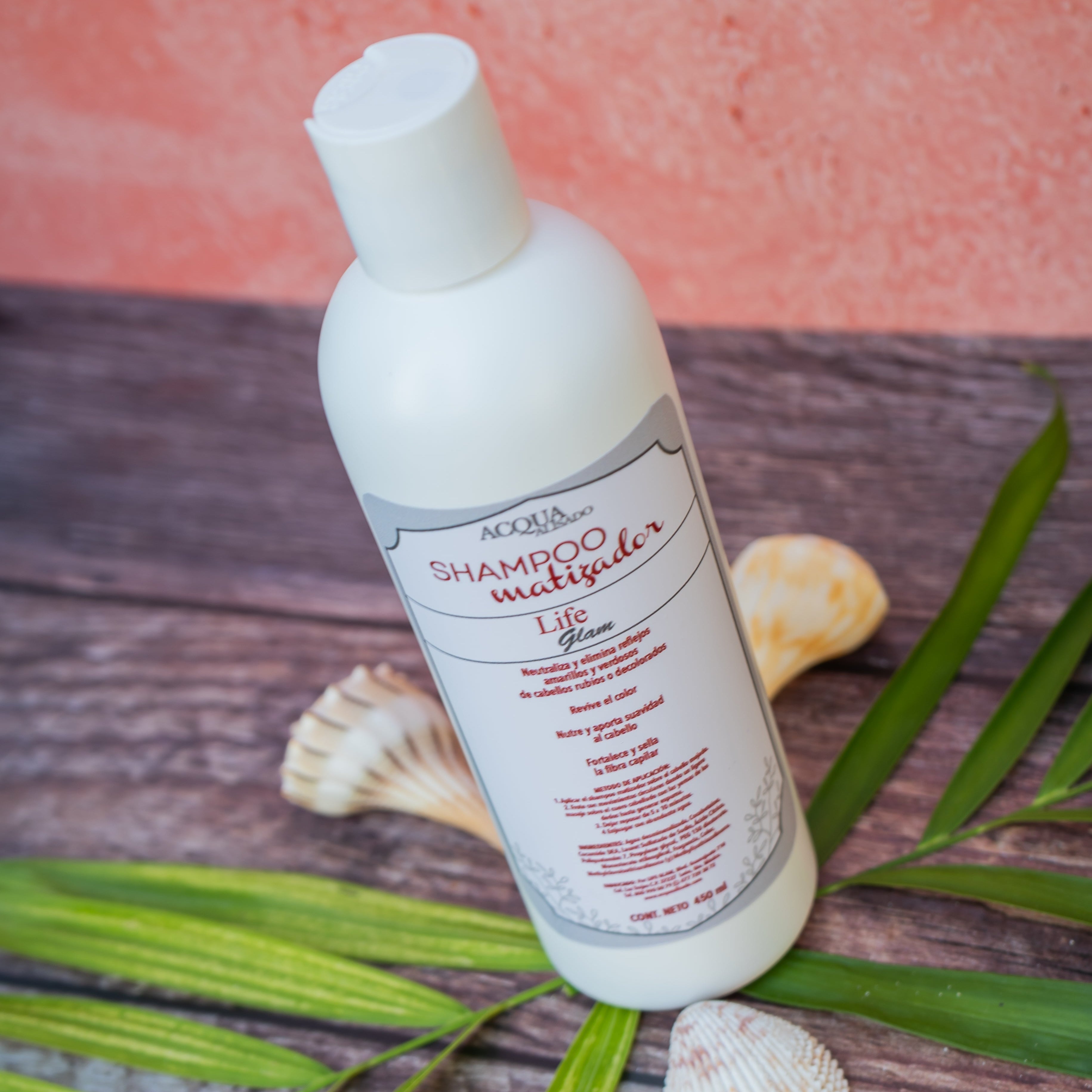 Shampoo Matizador Acquaalisado - Neutraliza y Revive el Color de tu Cabello