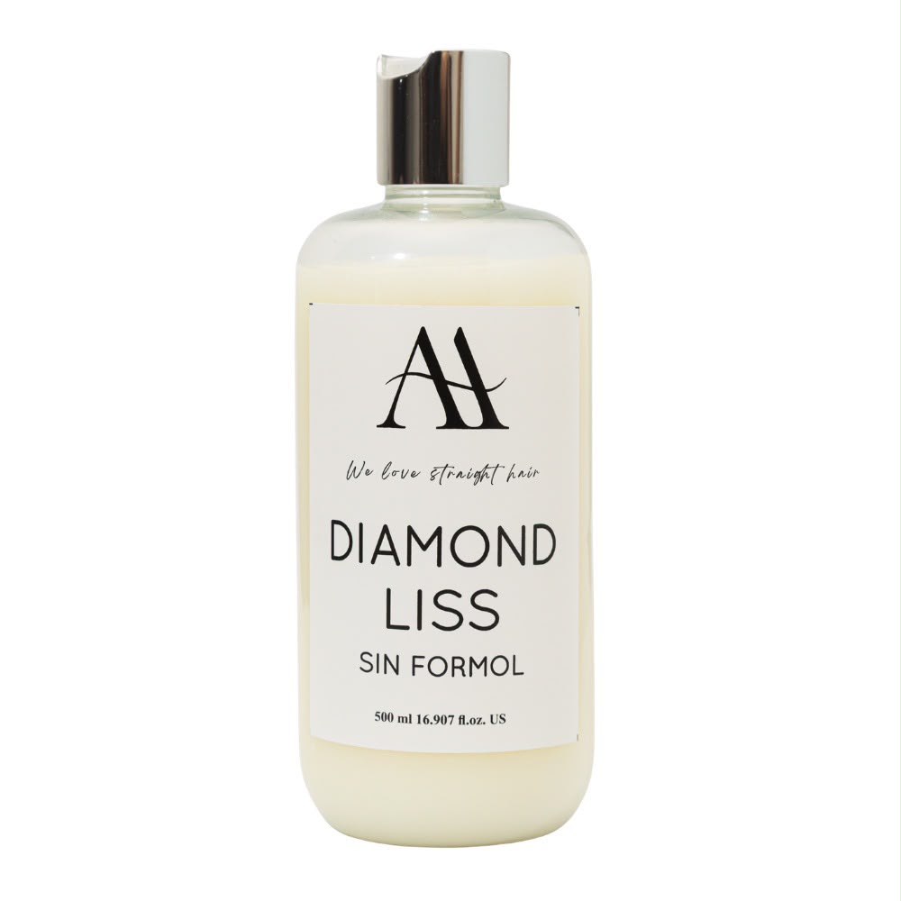 DIAMOND LISS + 500 ml El alisado sin formol orgánico  que transforma tu cabello en un espejo de brillo.