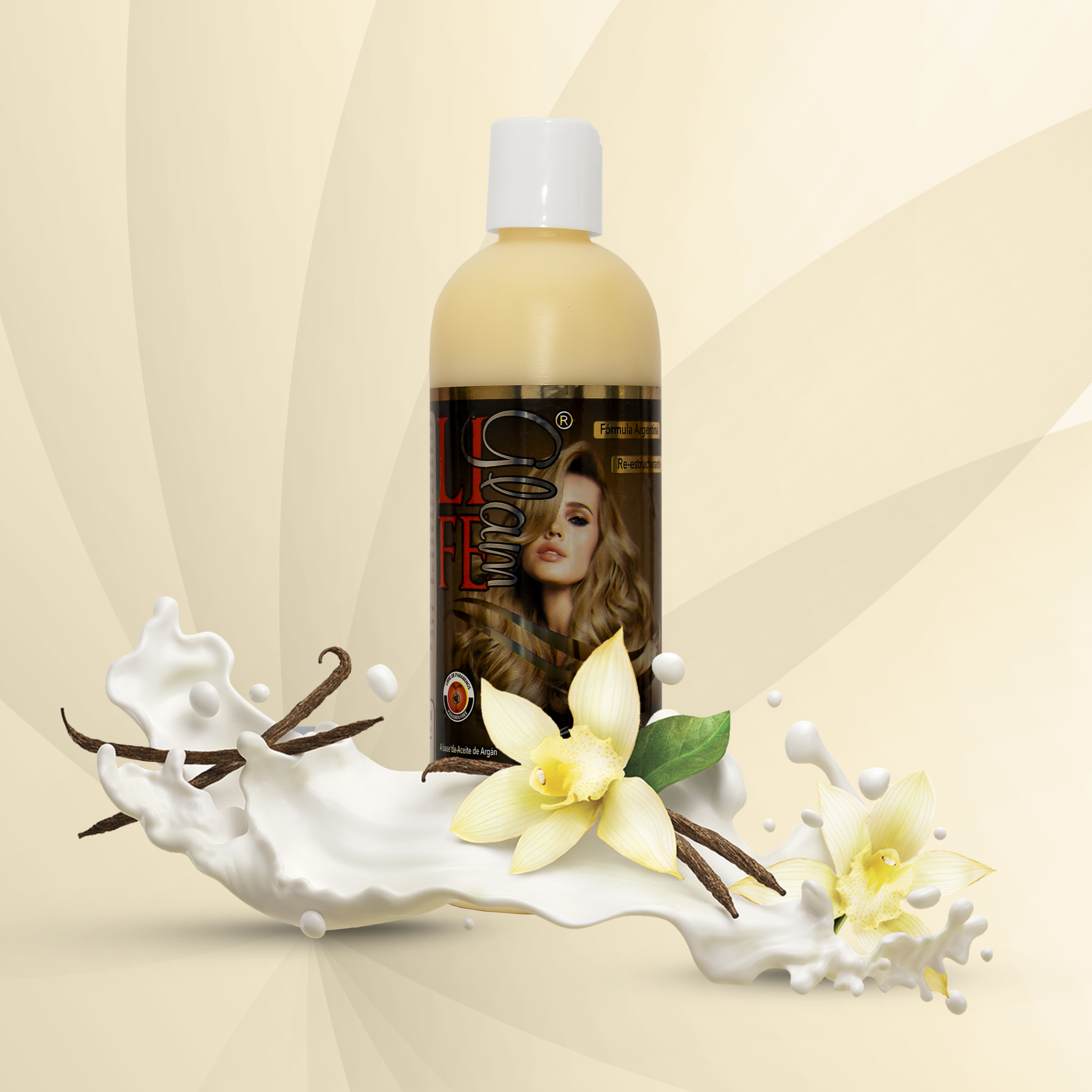 Acondicionador Acquaalisado vainilla- Suavidad y Brillo Diario con Fragancias Encantadoras