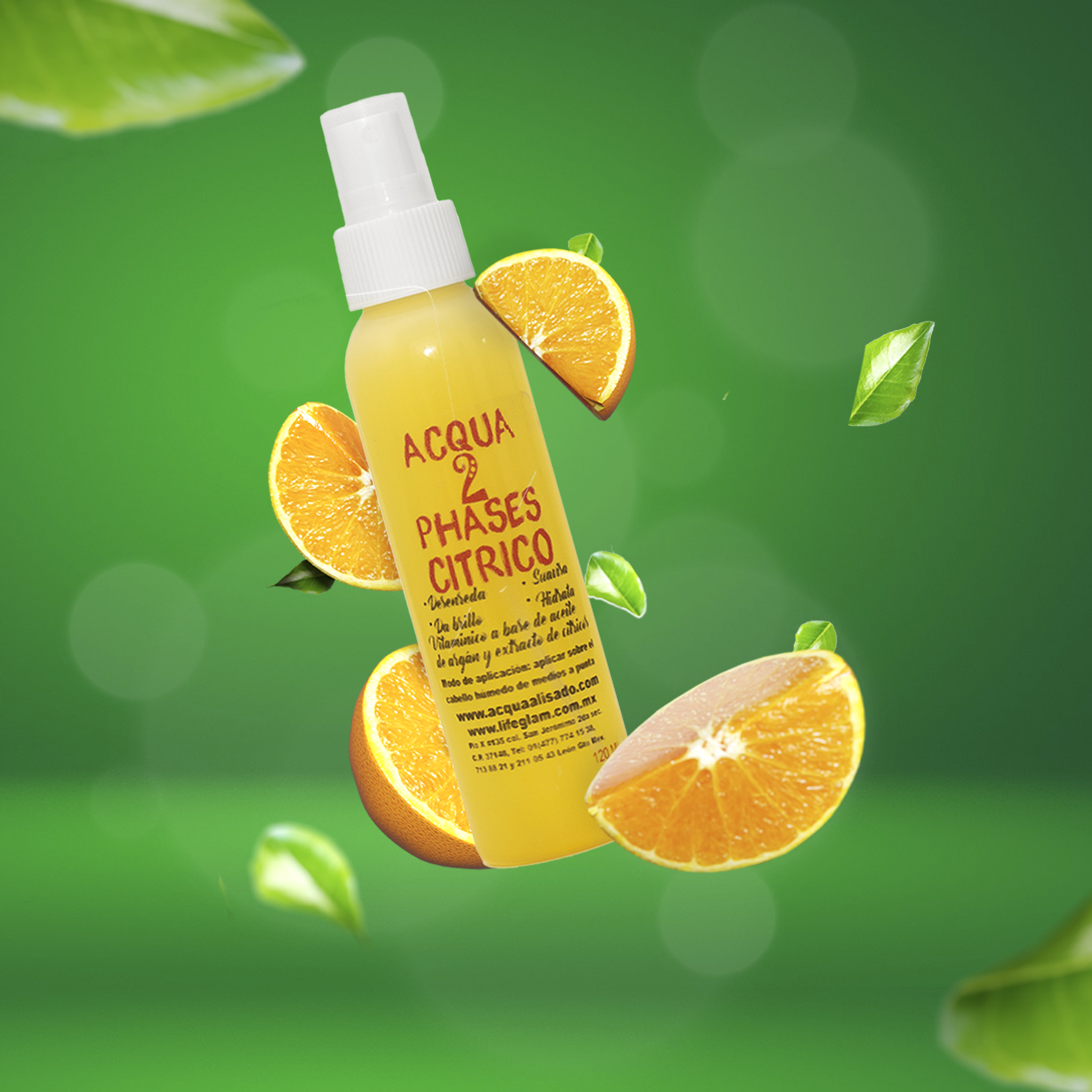 Tratamiento Acqua 2 Phases - Hidratación Profunda y Desenredado Fácil